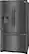 Left. Frigidaire - Gallery 26.8 Cu. Ft. French Door Refrigerator - Black Stainless Steel.