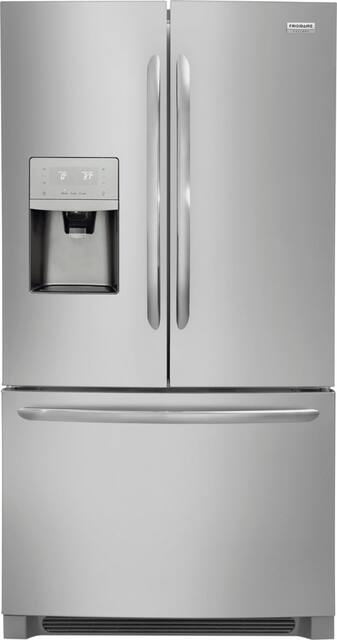Frigidaire Gallery 26 8 Cu Ft French Door Refrigerator Stainless Steel Fghb2868tf Best Buy