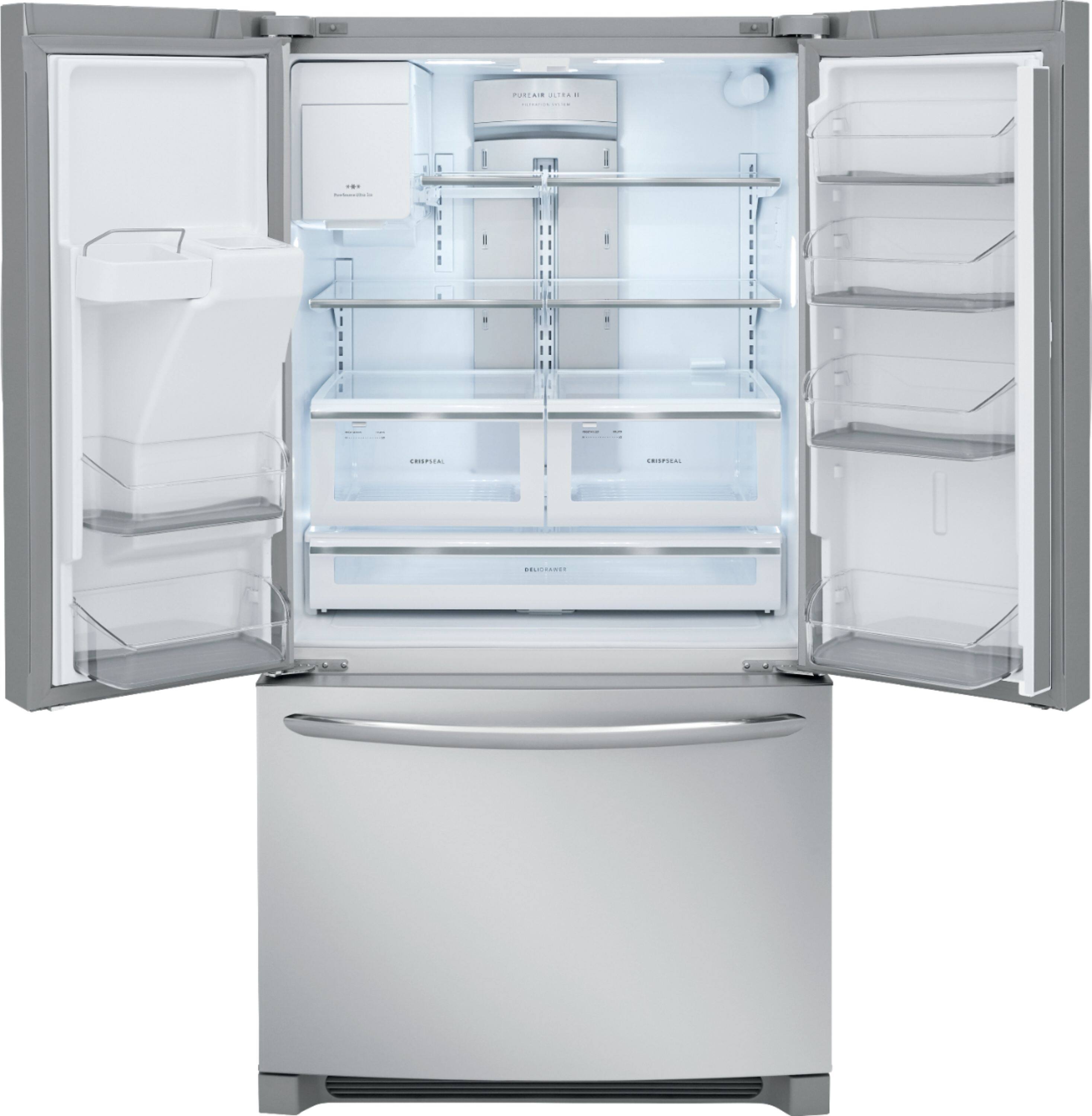 Alt View 2. Frigidaire - Gallery 26.8 Cu. Ft. French Door Refrigerator - Stainless Steel.