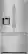 Front. Frigidaire - Gallery 21.7 Cu. Ft. Counter-Depth French Door Refrigerator - Stainless Steel.