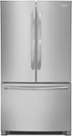 Front. Frigidaire - Gallery 27.6 Cu. Ft. French Door Refrigerator - Stainless Steel.