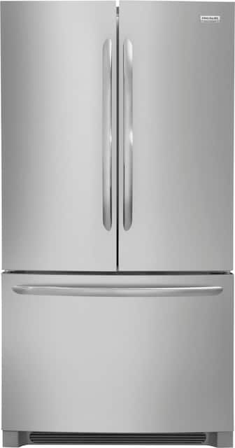 Frigidaire Gallery 26 8 Cu Ft French Door Refrigerator Stainless Steel Fghb2868tf