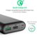 Alt View Zoom 13. Anker - PowerCore 20,000 mAh Portable Charger for Most USB-Enabled Devices - Black.