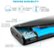 Alt View Zoom 14. Anker - PowerCore 20,000 mAh Portable Charger for Most USB-Enabled Devices - Black.