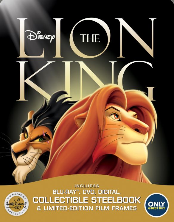  The Lion King: The Walt Disney Signature Collection [SteelBook] [Blu-ray/DVD] [Only @ Best Buy] [1994]
