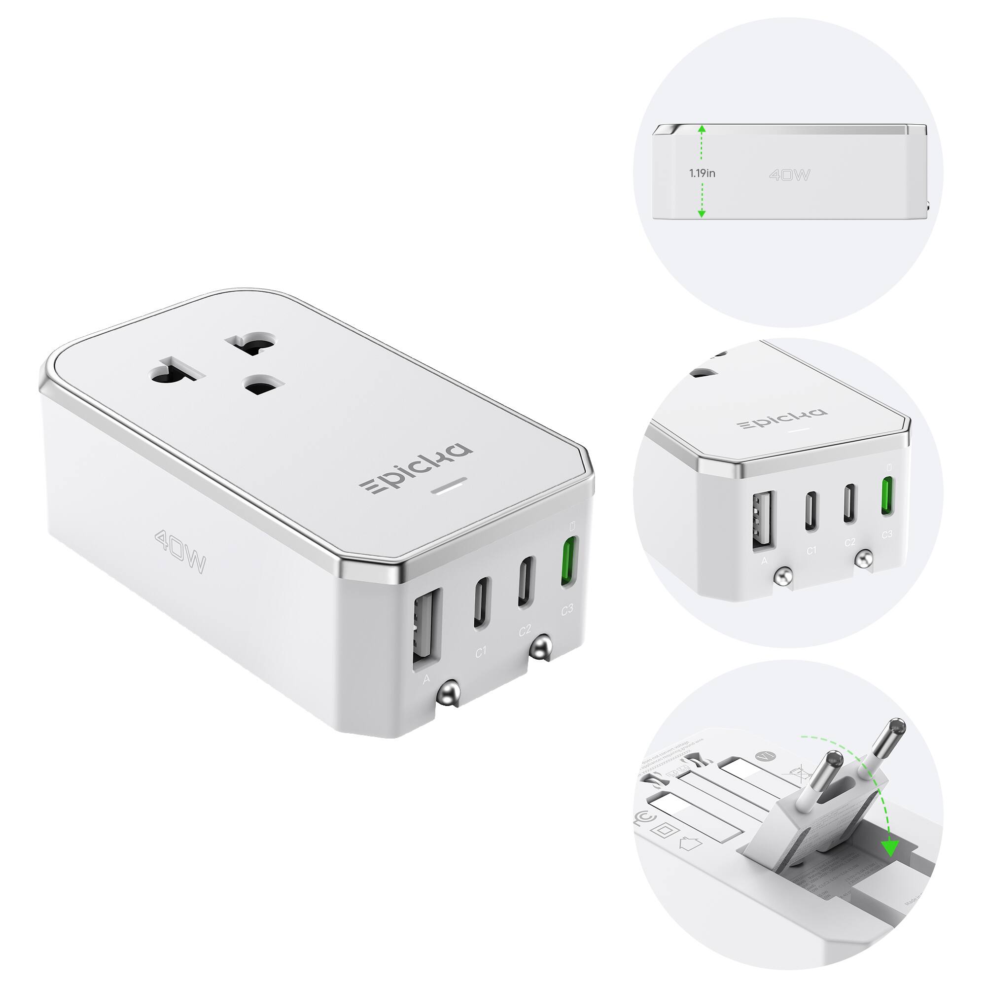 1.19in 40W AOW Epicka Epicka . C7 C2 A