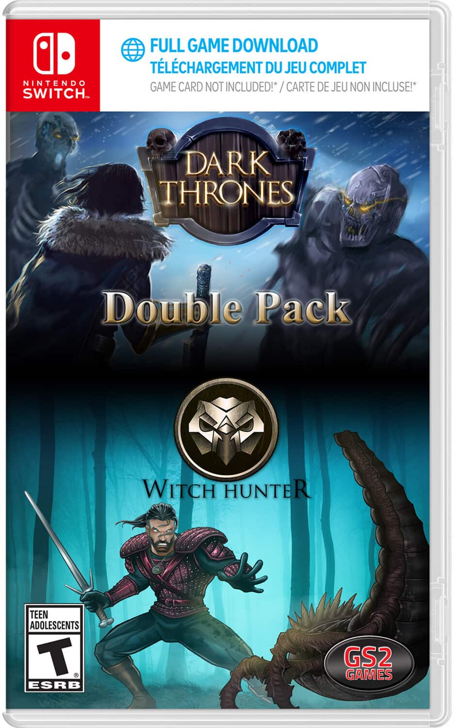 Dark Thrones/Witch Hunter Double Pack for Nintendo Switch  - VIDEOGAMES - Nintendo Switch