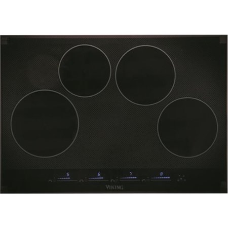 Viking - Virtuoso 6 Series 30" Electric Induction Cooktop - Black Glass