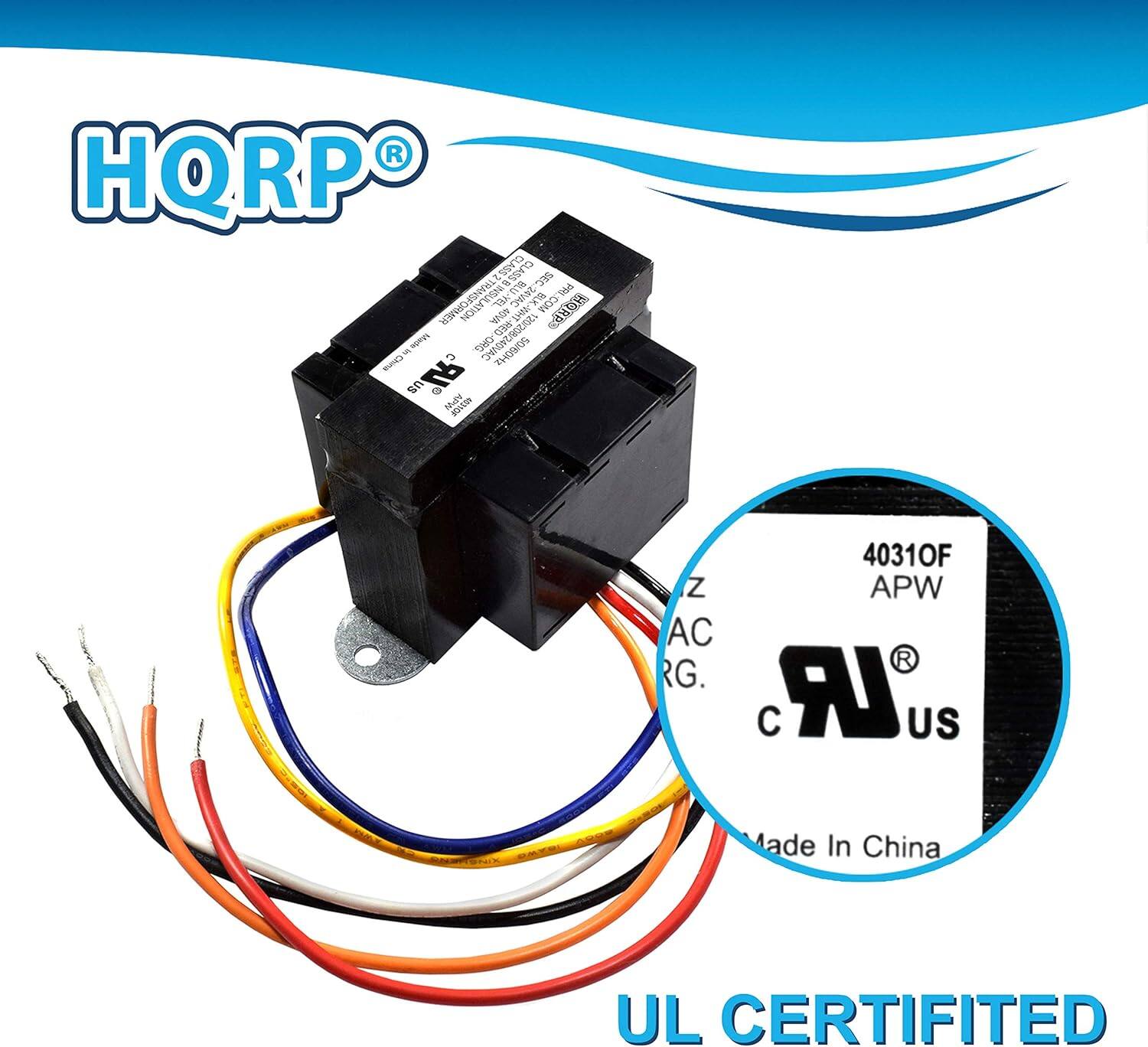 HQRP CLASS 1 a a Groe 335 3 17 RLU JeNrc 9dd TRANSFORMER NOUN 10ea BLK PRLCOMA VES WNDY E DNE/ROZIGEN Uaste D0 EN F 2 CHN THORIOS us LR e Nbe IA Z AC RG. 40310F APW R C IR US Made In China UL CERTIFIED