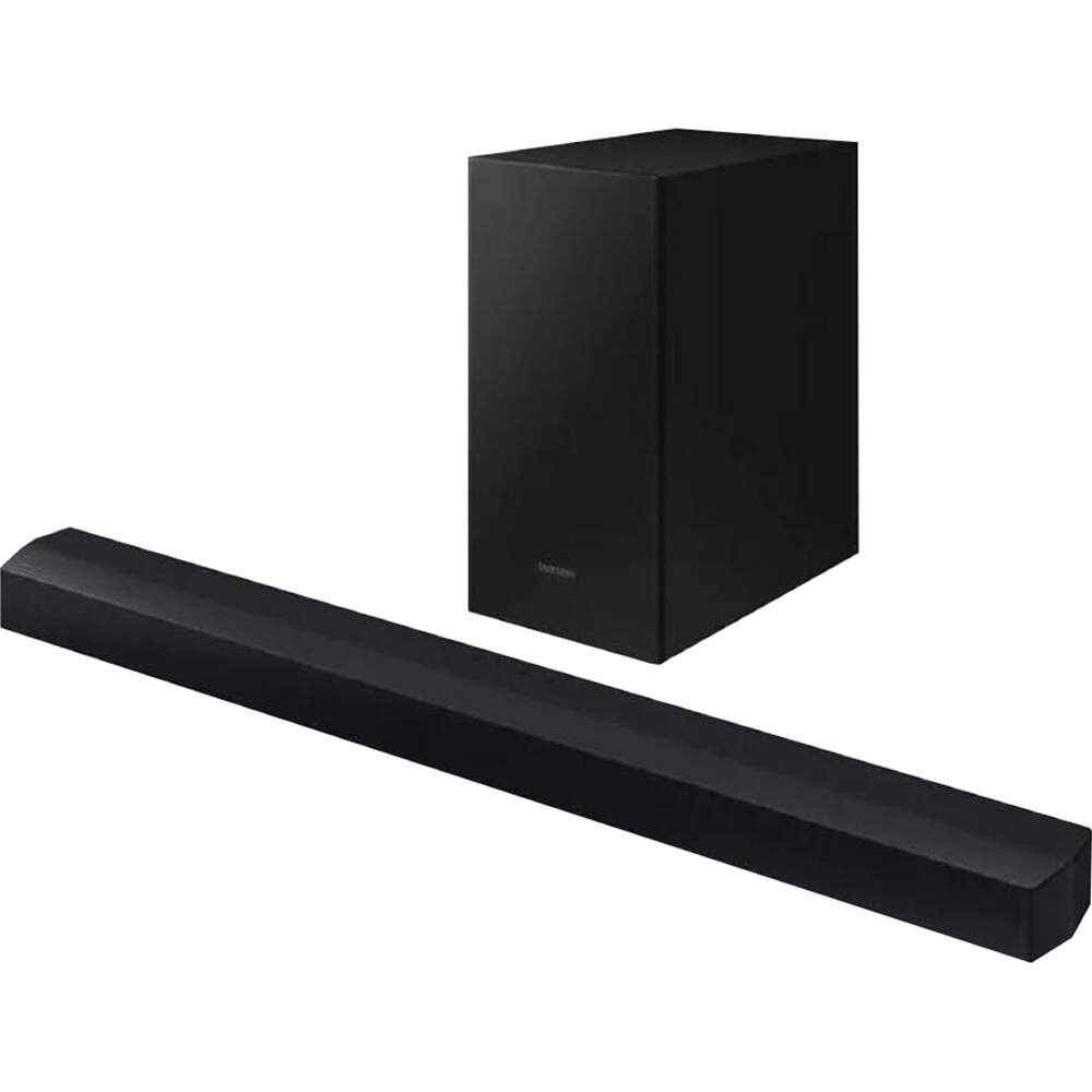 Alt View 2. Samsung - 2.1Ch 210W Soundbar with Wireless Subwoofer HW-C43M/ZA.