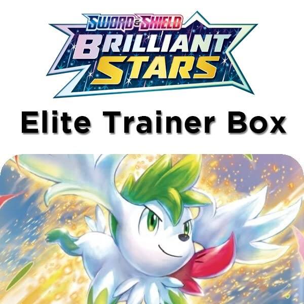 Pokmon Pokemon TCG: Sword & Shield Brilliant Stars Elite Trainer Box -  Best Buy