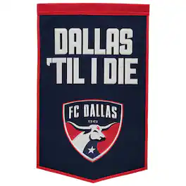 Winning Streak Sports - FC Dallas Dynasty Banner - Navy