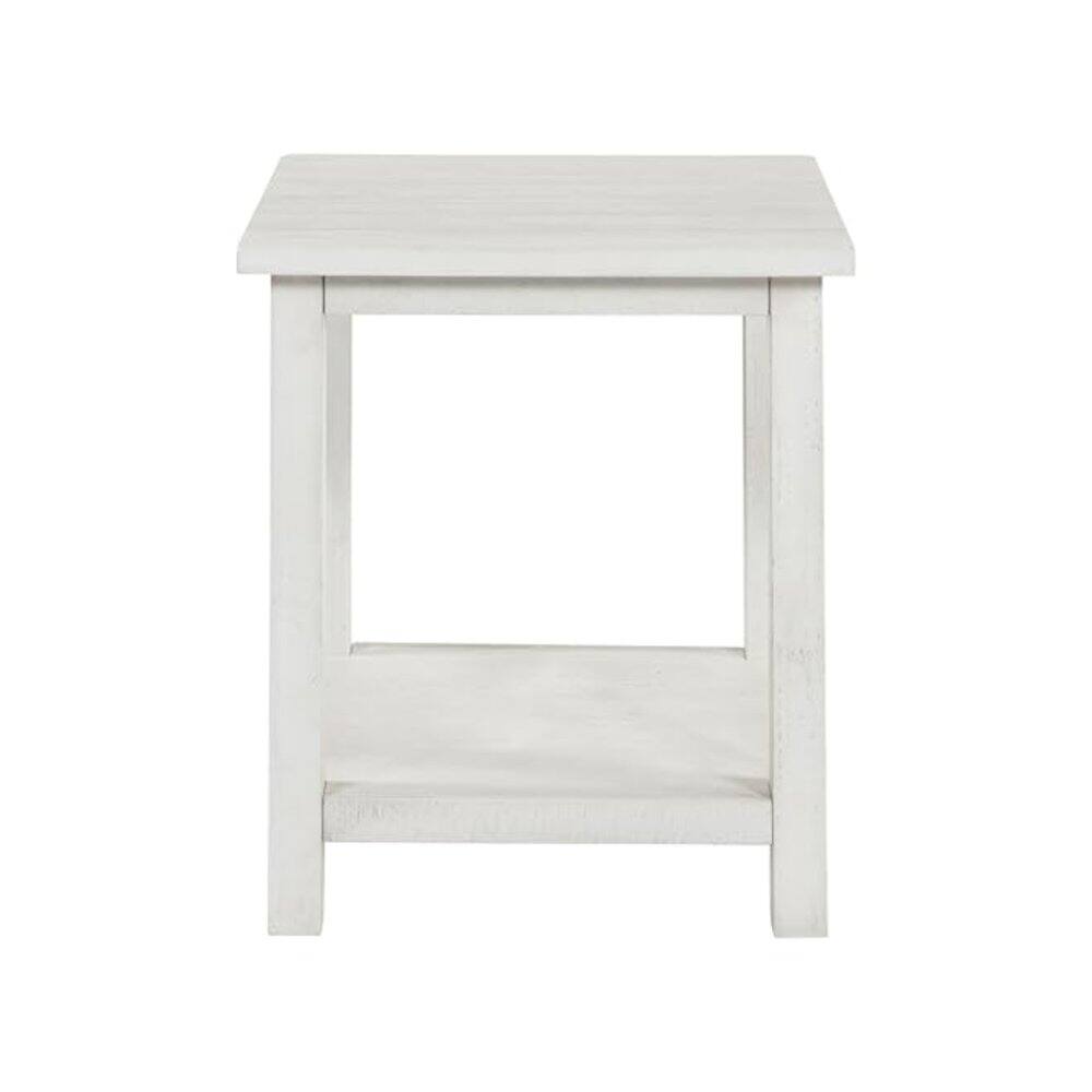 Alt View 4. Coaster Co. of America - Payne 2-piece Coffee and End Table Set Distressed White - White.