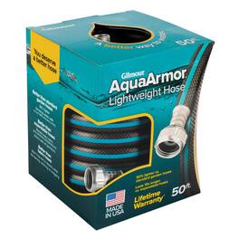 Gilmour - AquaArmor 1/2 in D X 50 ft L Expandable Lightweight Garden Hose