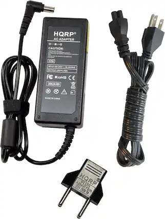 HQRP AC ADAPTER
CAUTION: FOR USE WITH INFORMATION TECHNOLOGY EQUIPMENT
INPUT: 100-240V~1.5A 50/60HZ
OUTPUT: 19V=3.42A
FC RoHS CE
3892A300
MADE IN CHINA
HQRP PLUG
125V 250V 6A