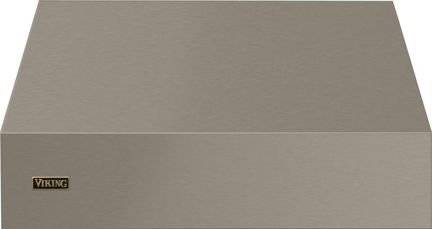 Front. Viking - Professional 5 Series 36" Range Hood - Nantucket/Brushed Brass - Nantucket.