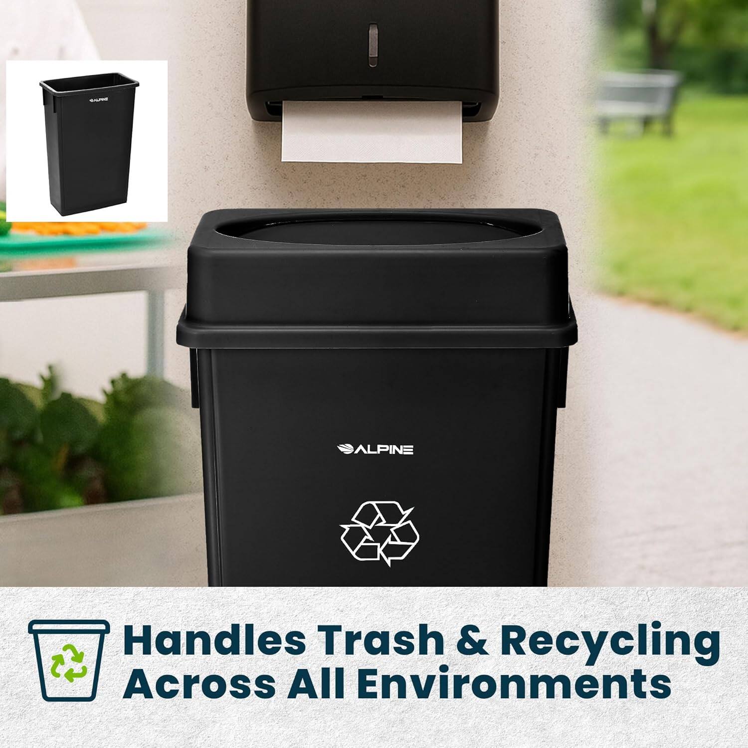 Handles Trash & Recycling Across All Environments