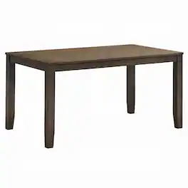Manhattan Lane - Dexy Dining Table, 59 Inch Rectangular Top, Farmhouse - Walnut Brown