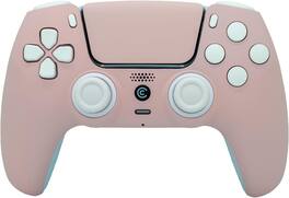 Custom Controllerzz - Custom Wireless Controller for PS5 - Baby Pink & White Inserts