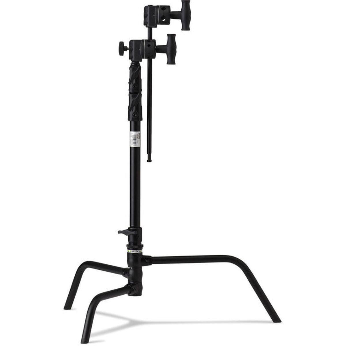Alt View 1. Kupo - Kupo 20" Master C-Stand with Turtle Base Kit, Black.