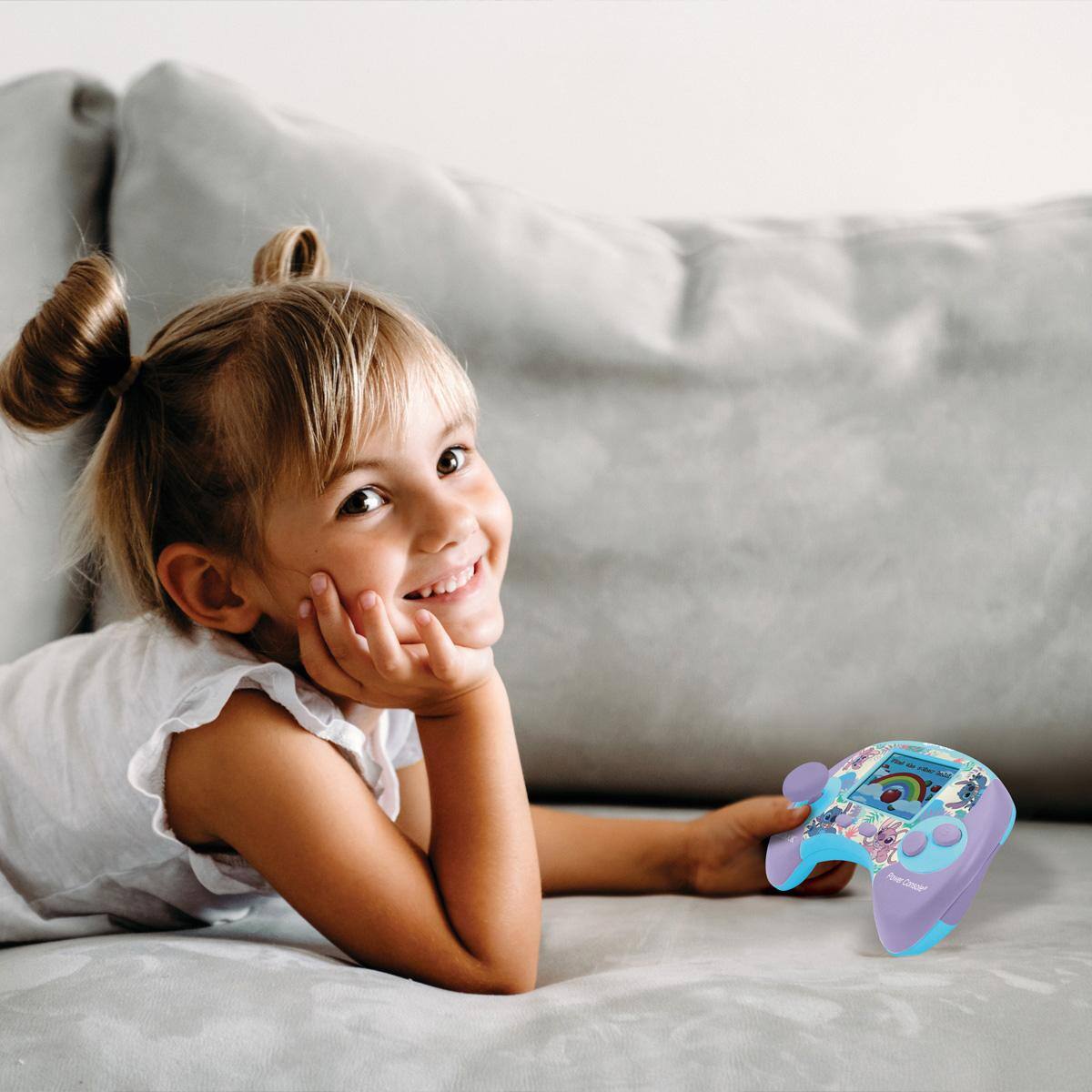 Alt View 3. Lexibook - DISNEY Stitch Educational Game console with 100 activities (EN/ES).