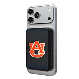 Keyscaper - Auburn Tigers Wireless Magnetic Power Bank - Black
