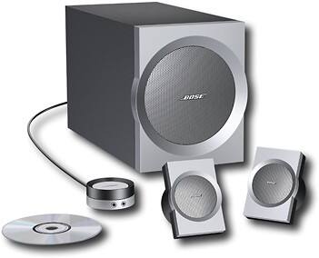 Angle Standard. Bose® - Companion® 3 Multimedia Speakers.