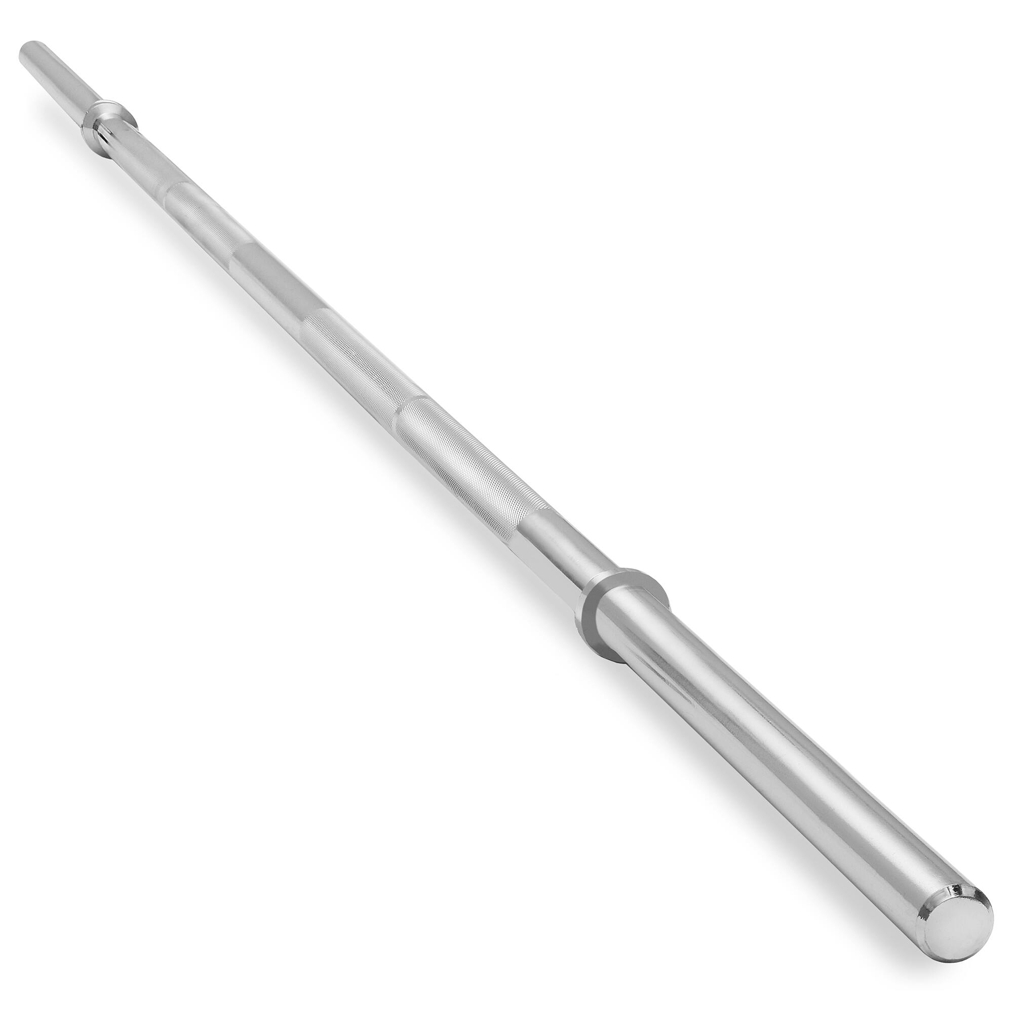 Front. Philosophy Gym - 1-in Standard Weightlifting Barbell - Straight Bar - Chrome.