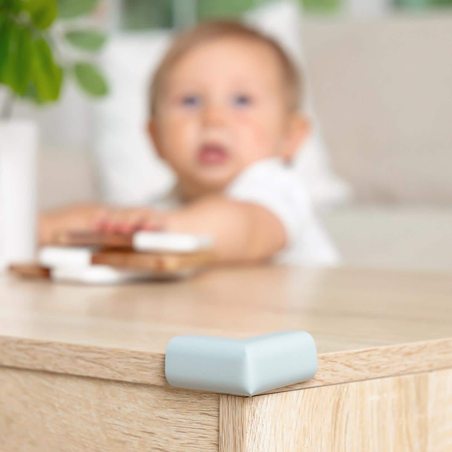 Regalos Siglo XXI - Regalo Gray Soft Rubber Corner Cushions 4 pk