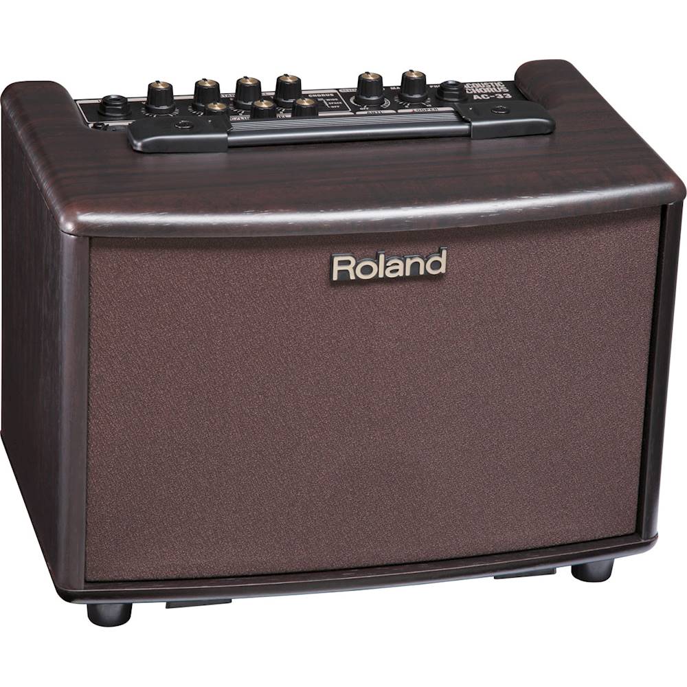 Angle View: Roland Acoustic Chorus Guitar Amplifier