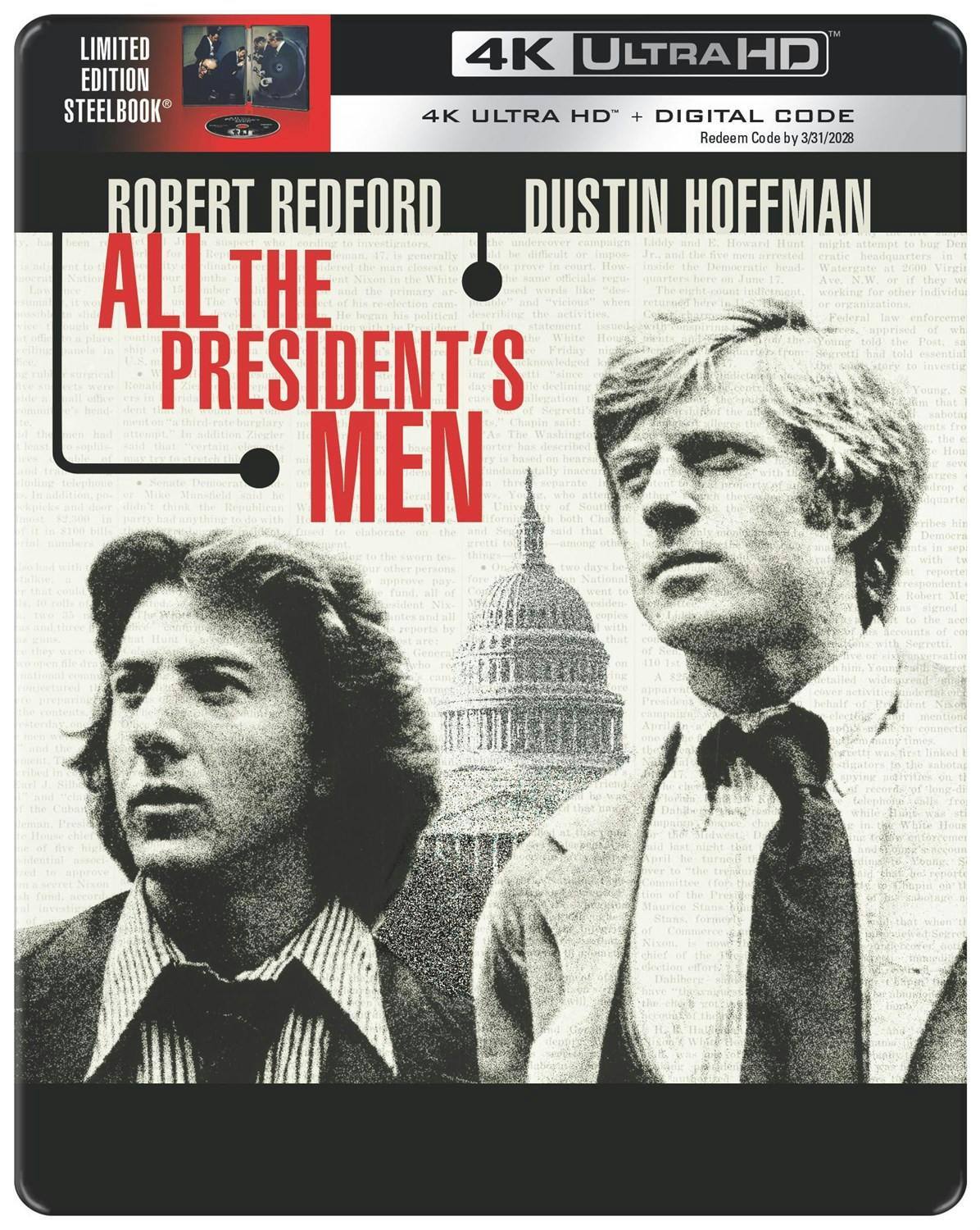 Angle. All the President's Men (Steelbook)   - 4K Blu-Ray.