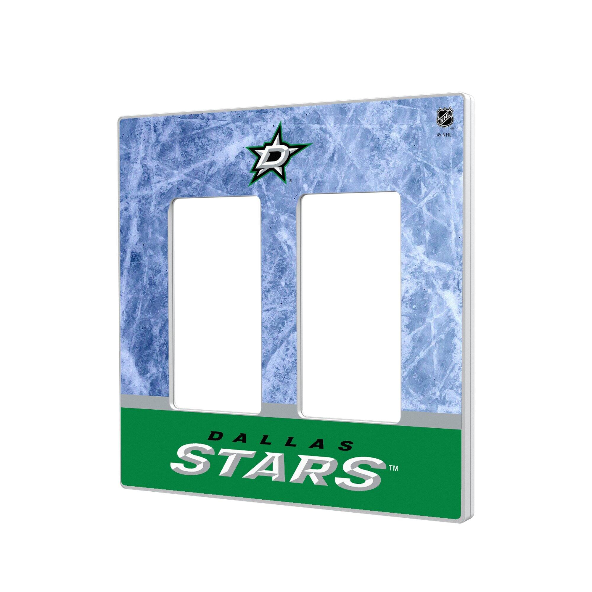 Keyscaper - Dallas Stars Wordmark Double Rocker Lightswitch Plate - Multicolor price history on PriceWatchPro