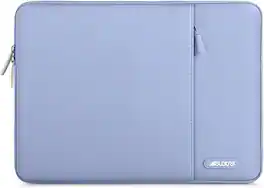 mosiso - Laptop Case 13-13.3 inch Laptop Sleeve Fit with MacBook Air/Pro 13/Pro 14 HP Dell ASUS Lenovo Sleeve Bag with Pocket - Pastel Blue