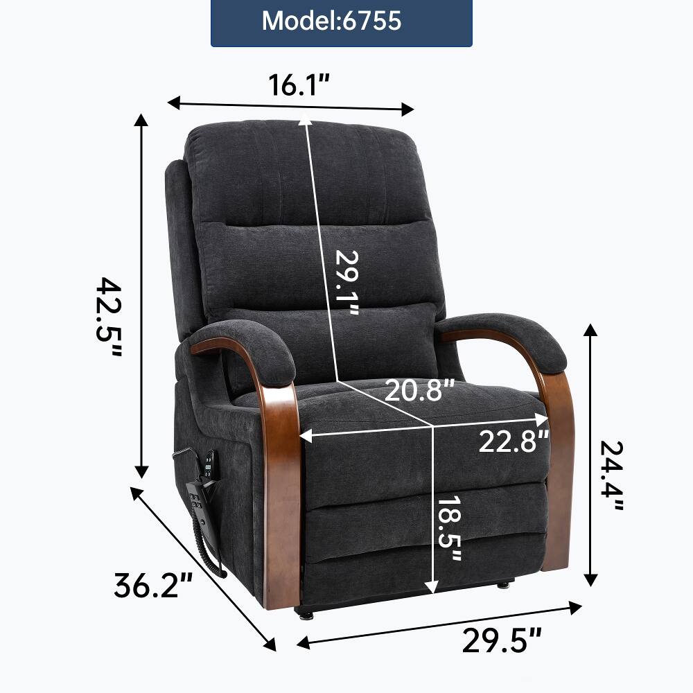 Model: 6755

16.1"
42.5" 36.2"
29.1"
20.8" 22.8" 18.5" 29.5"
24.4"