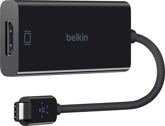 Belkin Usb Type C To Hdmi External Video Adapter Works With Chromebook Black
