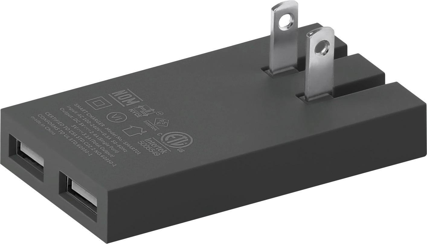 Alt View 1. Native Union - SMART Wall Charger - Slate.