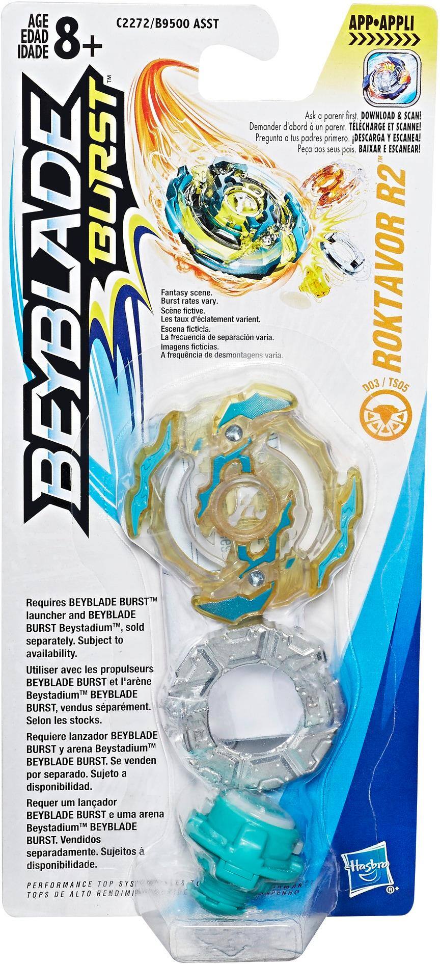 Kit 2 Beyblade Burst - Rocktavor r2 e Xcalius - Hasbro em Promoção na  Americanas