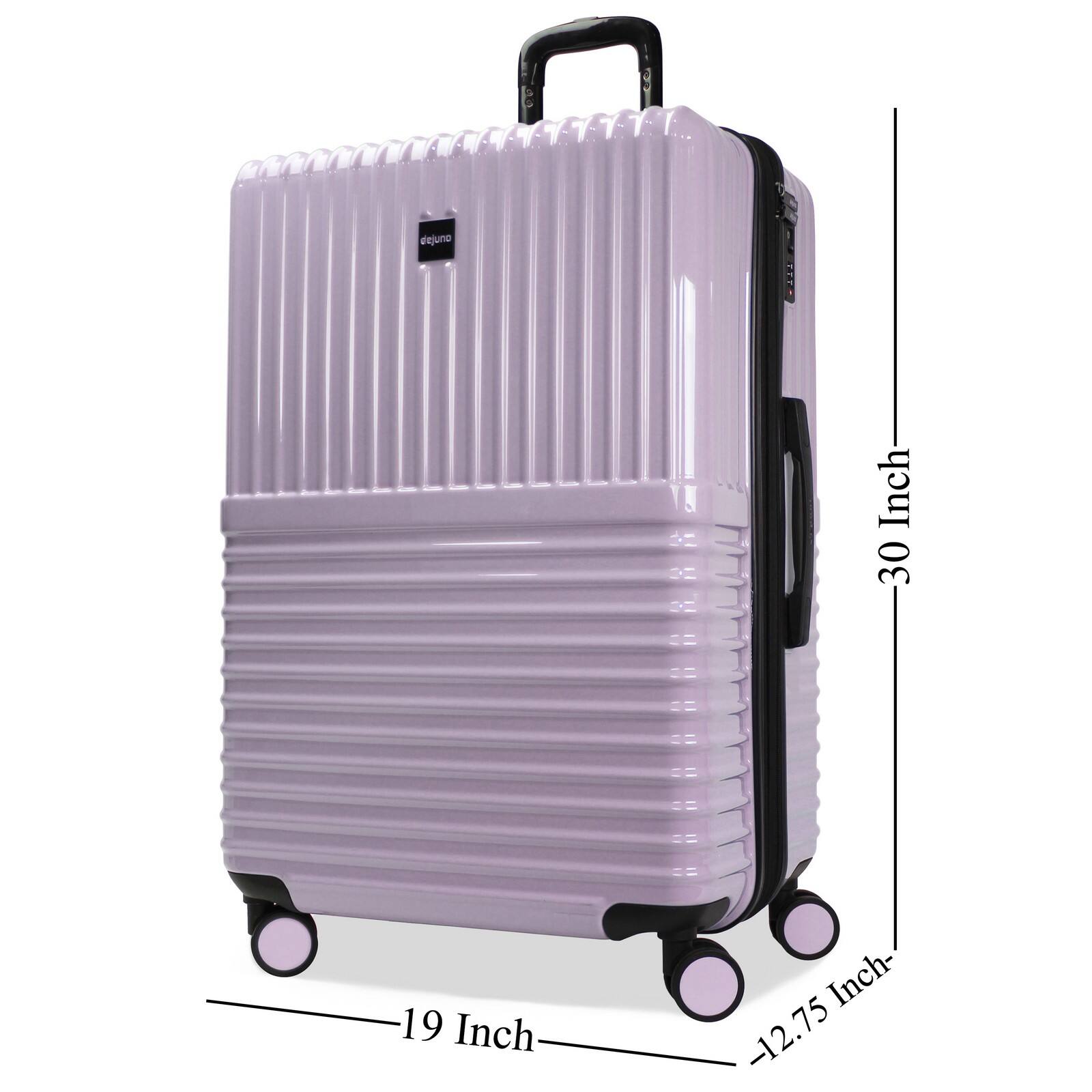 The dimensions of the suitcase are:

- Height: 30 Inch
- Width: 19 Inch
- Depth: 12.75 Inch