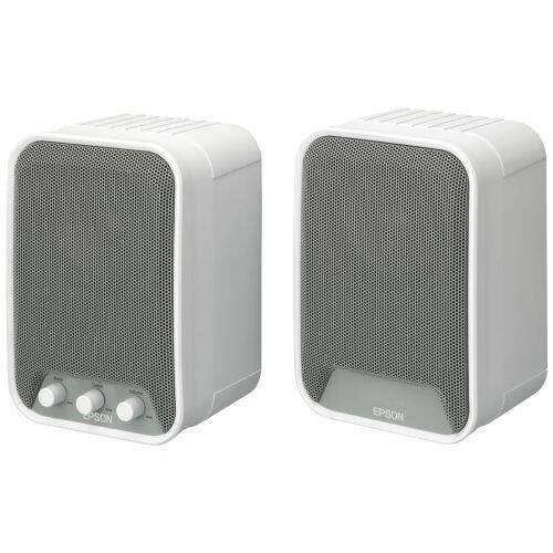 Front Standard. Epson - Speaker System - White.