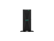 Front. HPE Aruba - HPE ProLiant ML350 Gen11 4510 2.4GHz 12-Core / 2x32G / 8SFF / MR408i-o / NS204i-u / 1GbE / 2x800W PS Tower Server - Black.