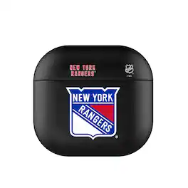 Keyscaper - New York Rangers New York Rangers Insignia AirPods 4th Generation Case Cover - No Size - Black