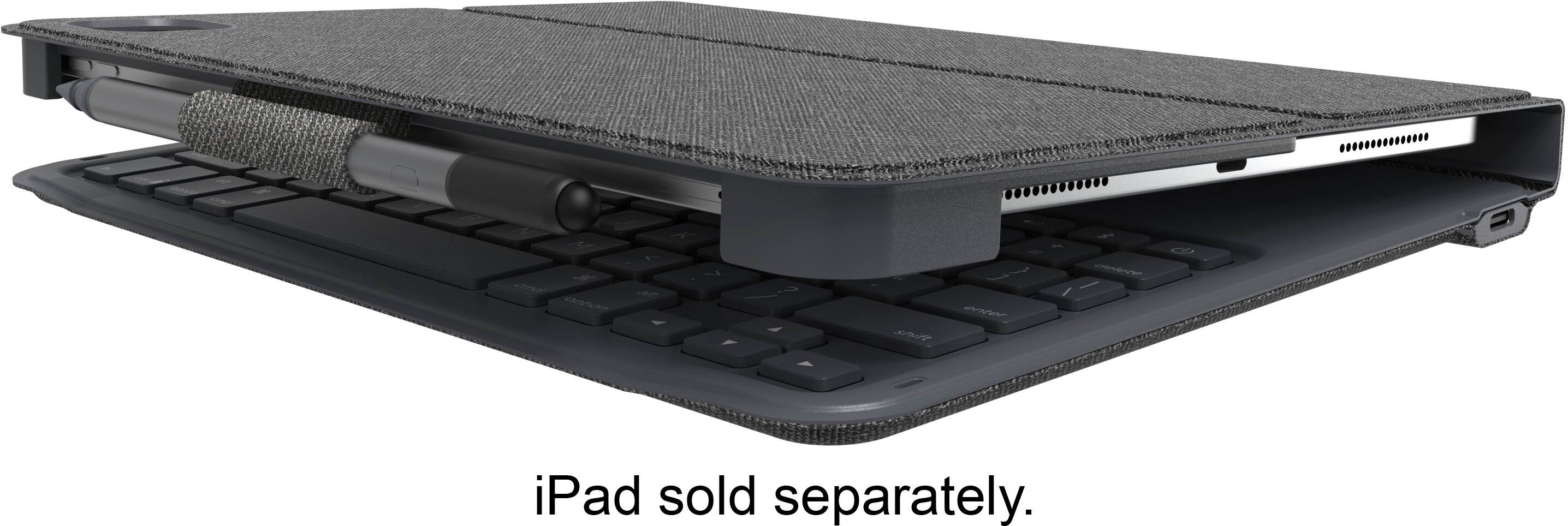 The text on the image reads "iPad sold separately."