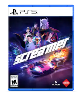 B. PS5 TH Screamer MATURE 17+ JEUNES ADULTES 17+ M PLAION MILESTONE ESRB