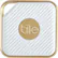 Angle. Tile by Life360 - Style Smart Trackers (2-pack) - White/Champagne.