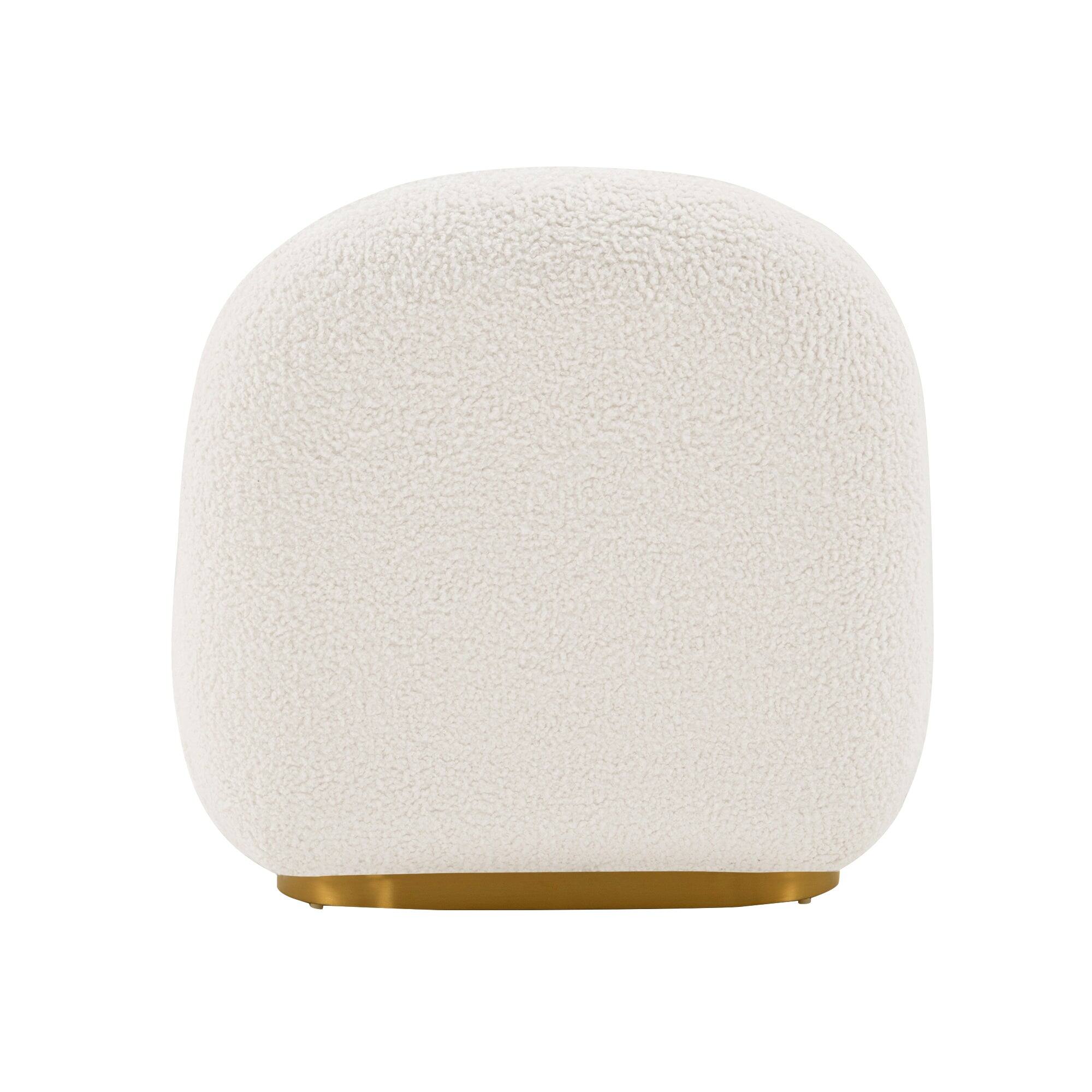 Alt View 4. Manhattan Comfort - Edina Modern Boucle Lounge Chair - White.