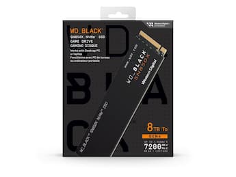 Western Digital WD_BLACK 8TB SN850X NVMe Internal Gaming SSD Solid Western Digital WD_BLACK 8TB SN850X NVMe Internal Gaming SSD Solid