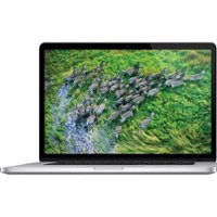 Apple - Pre-Owned - MacBook Pro 15.4" Laptop - Intel Core i7 - 8GB Memory - 256GB SSD (2012) - Silver - Front_Zoom