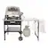 Alt View 13. Cuisinart - Prep 'n Cook Outdoor Table & Grill Stand - Black.