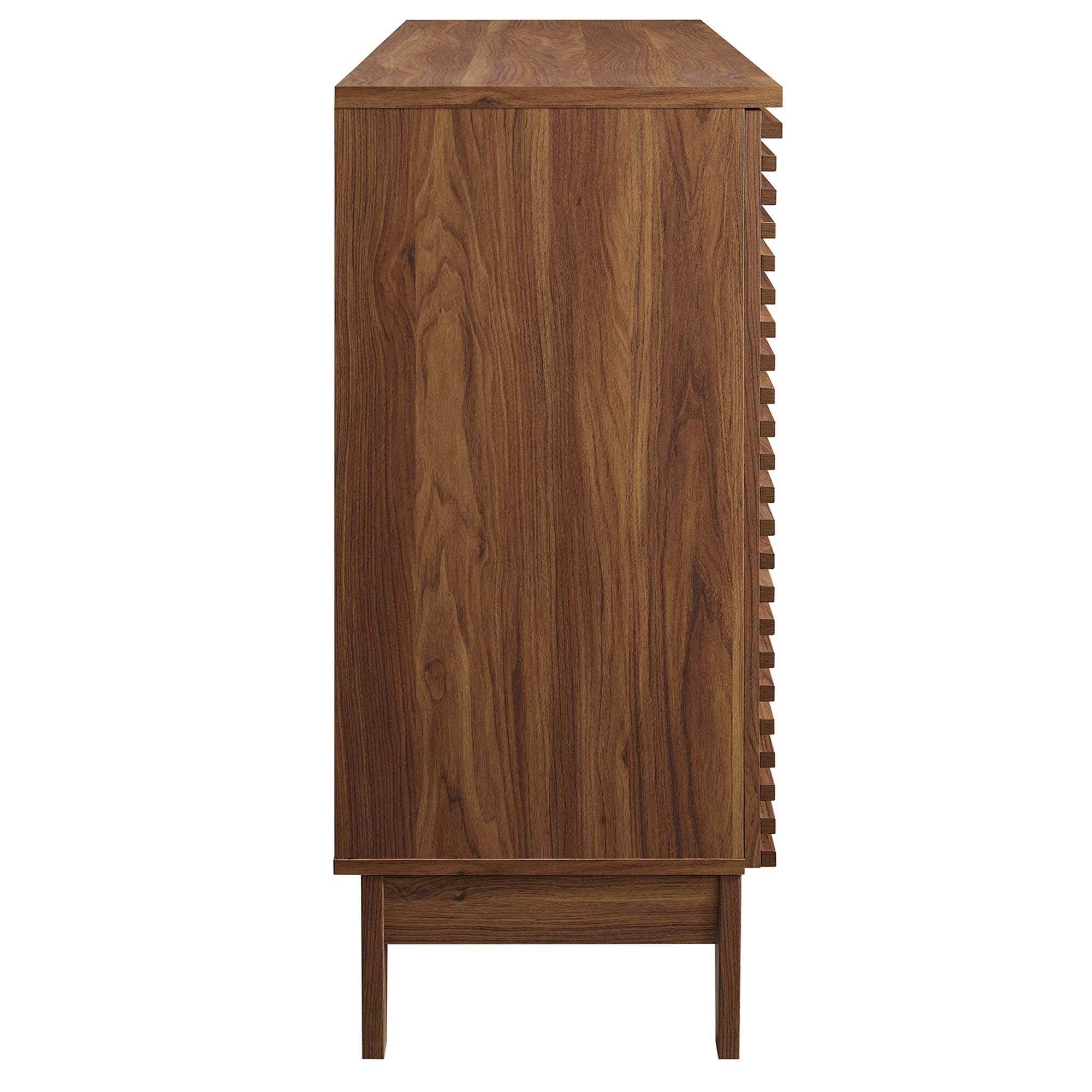 Alt View 1. Modway - Render Bar Cabinet by Modway - Walnut.
