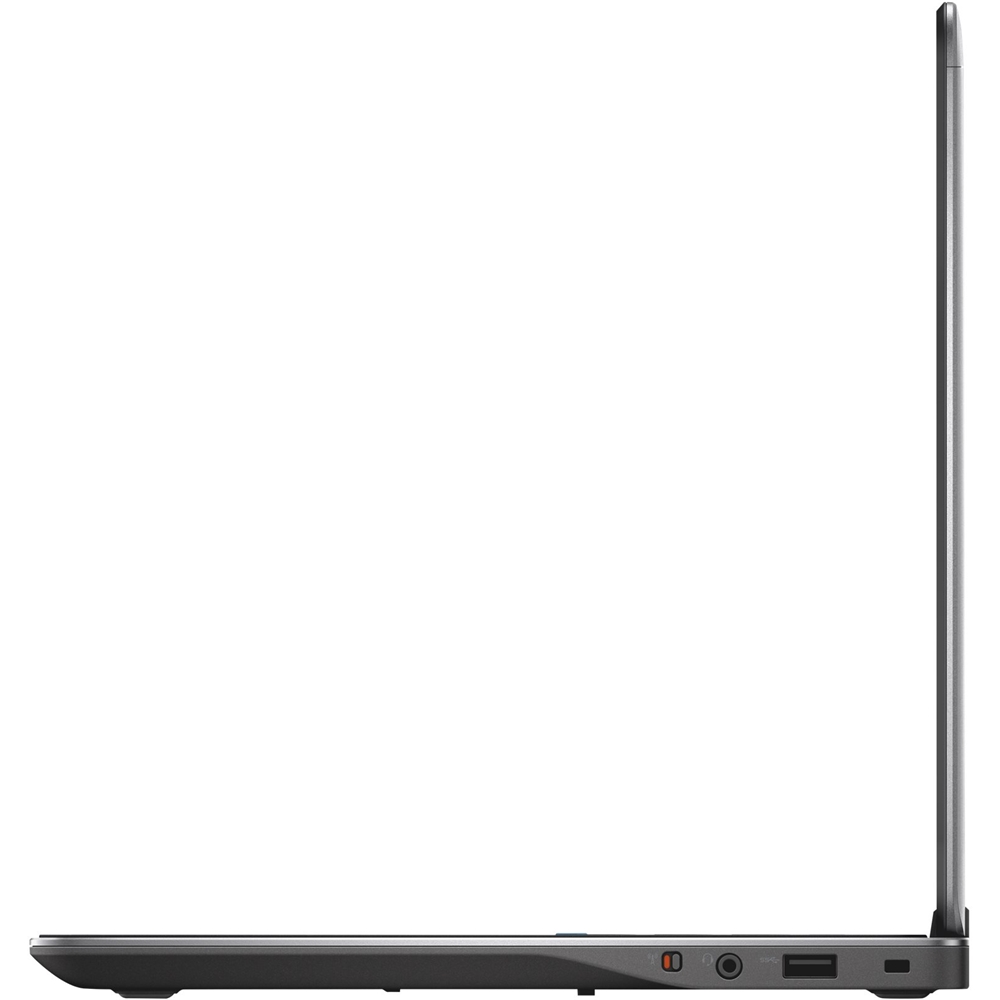 Angle View: Dell - Latitude 12.5" Refurbished Laptop - Intel Core i5 - 8GB Memory - 240GB Solid State Drive - Black